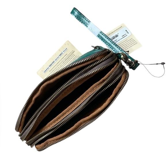 Patricia Nash Leather Wristlet - Picture 2 of 10